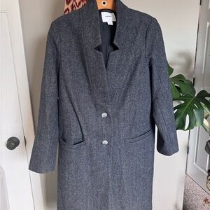 Old Navy Charcoal Blazer Coat